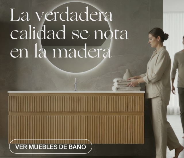 MUEBLES DE BAÑO MADERA MACIZA
