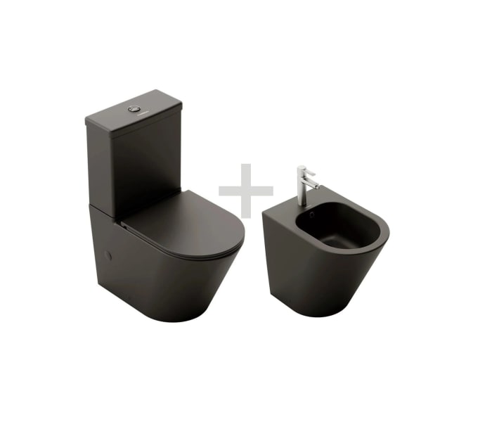 Pack inodoro compacto + bidé Fossil Natura Venecia Detalle 5