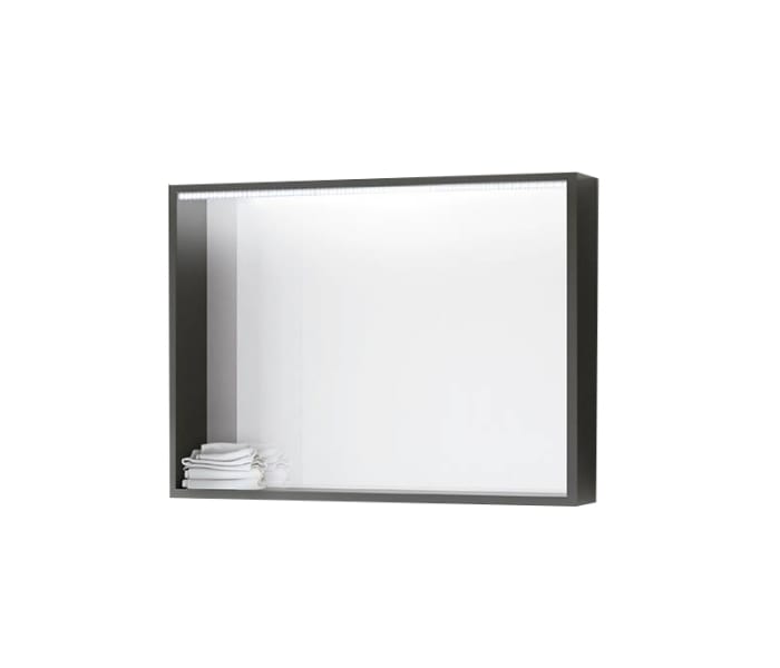 Espejo rectangular para maquillaje con luz LED blanca (5700K), Medidas:  60cm x 80cm