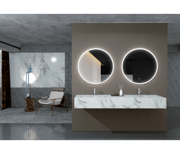 Espejo de baño con luz LED Ledimex Atenas Ambiente 3