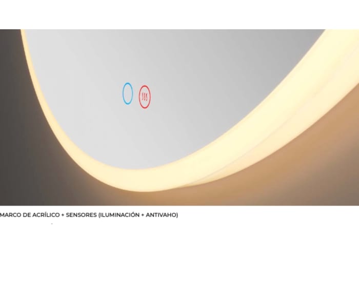 Espejo de baño con luz LED Ledimex Atenas Detalle 4