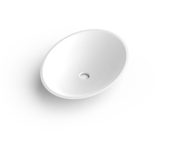 Lavabo sobre encimera fondo Coycama Oval Principal 0