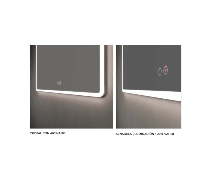 Espejo de baño con luz LED Ledimex Praga Detalle 6