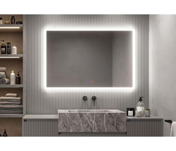 Espejo de baño con luz LED Ledimex Praga Principal 1