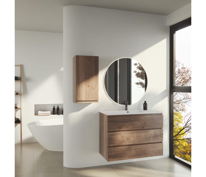 Mueble de baño color madera Bruntec Vilma Principal 0