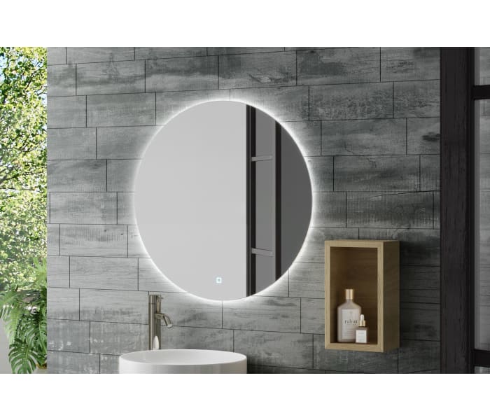 Espejo de baño con luz LED Coycama Verona Rond Ambiente 2