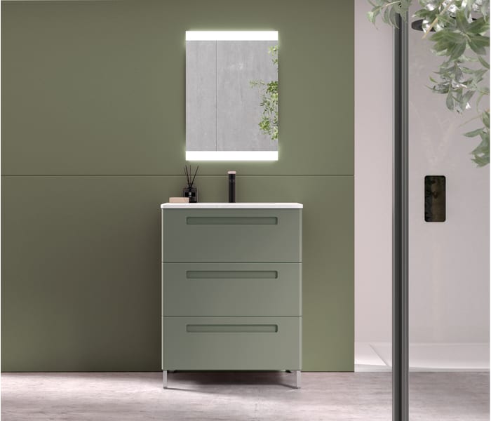 Conjunto mueble de baño de fondo reducido 39 cm Avila Dos Paris Principal 0