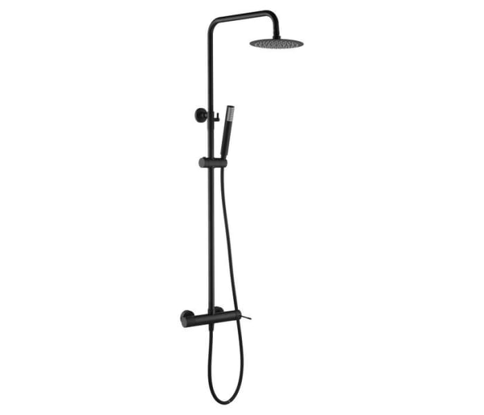 Monomando de lavabo negro mate serie Ural - Imex Products