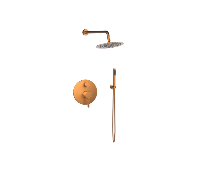 Conjunto de ducha empotrado de Lluvibath Bambú Principal 1
