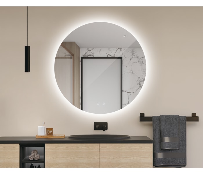 Espejo de baño con luz LED Ledimex Italia