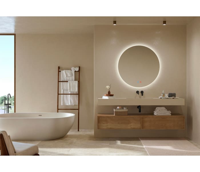 Espejo de baño con luz LED Ledimex Lisboa Ambiente 9