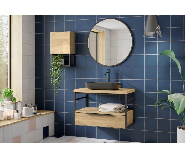 Mueble de baño con encimera Coycama Kirk industrial Principal 0