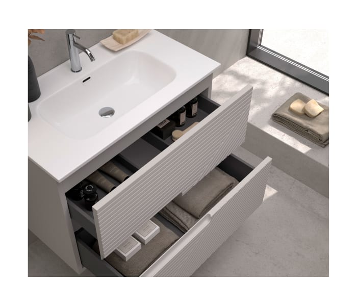 Conjunto mueble de baño Bruntec Limo colores Detalle 12