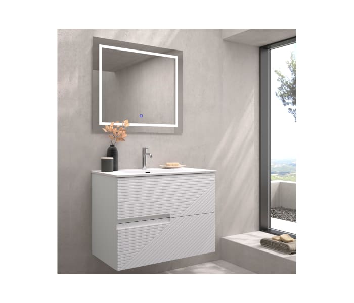 Conjunto mueble de baño Bruntec Limo colores Principal 2