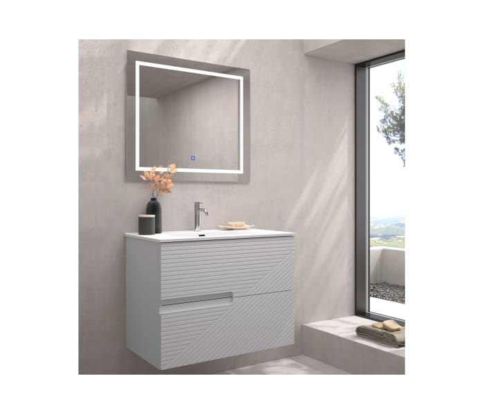 Conjunto mueble de baño Bruntec Limo colores Principal 1