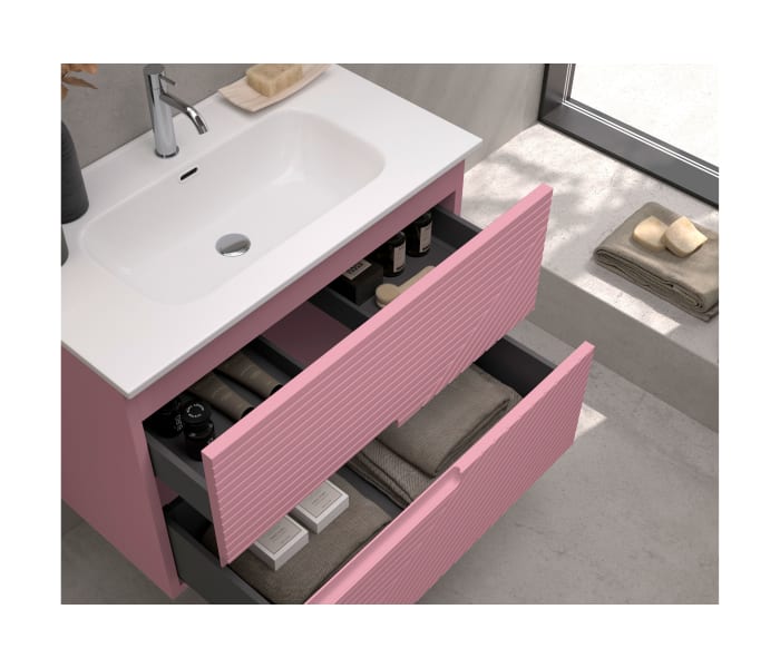 Conjunto mueble de baño Bruntec Limo colores Detalle 10