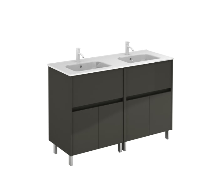 Mueble baño con patas BAND con lavabo - Royo Group