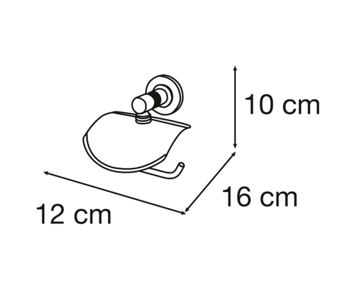 Portarrollos de baño Mediterranea de baño Paula Croquis 1