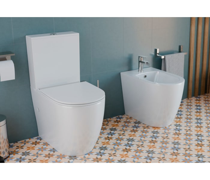 Pack inodoro compacto + bidé Fossil Natura Elba Ambiente 5