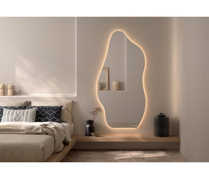 Espejo de baño con luz LED Bruntec Nature Ambiente 7