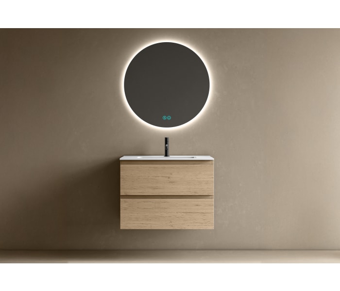 Conjunto mueble de baño fondo reducido 39 cm Bruntec Roma Principal 3