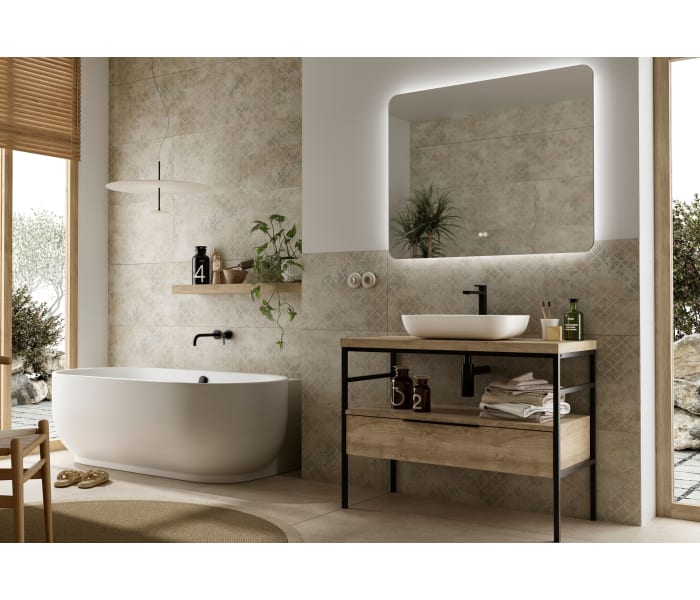 Mueble de baño con encimera Coycama Kirk industrial Principal 0