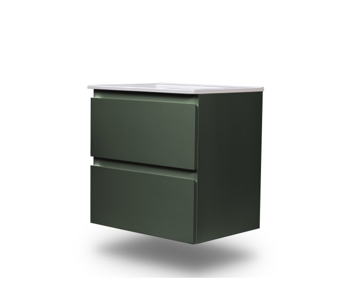 Conjunto de mueble de baño pequeño Bruntec Nivo 2 cajones suspendido Principal 3