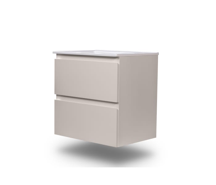 Conjunto de mueble de baño pequeño Bruntec Nivo 2 cajones suspendido Principal 4