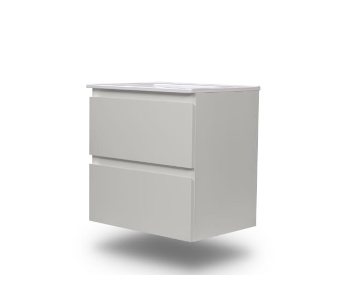 Conjunto de mueble de baño pequeño Bruntec Nivo 2 cajones suspendido Principal 1