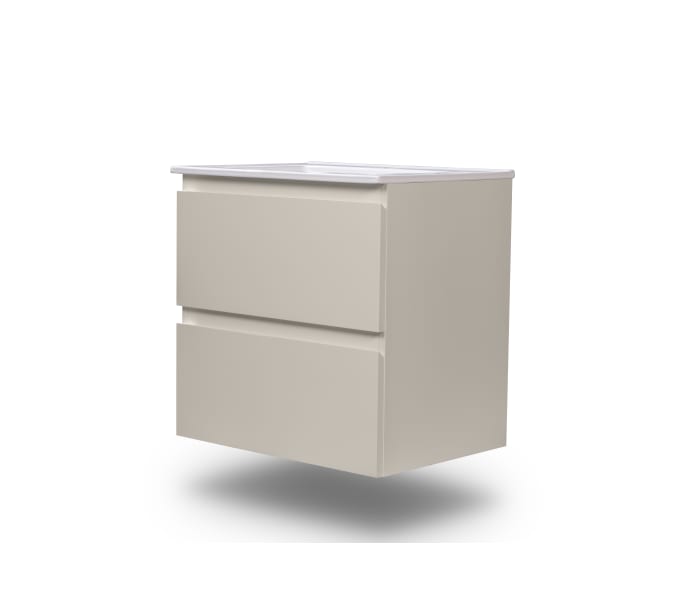 Conjunto de mueble de baño pequeño Bruntec Nivo 2 cajones suspendido Principal 5