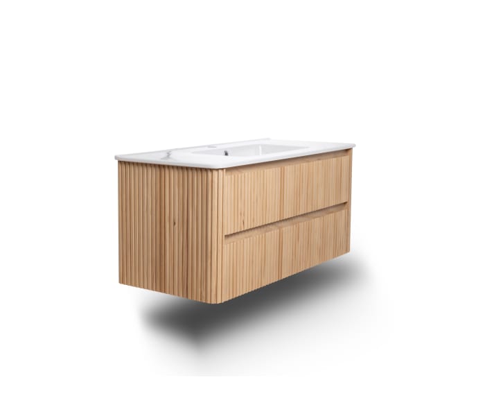 Conjunto de mueble de baño con lavabo encastrado Bruntec Baviera Principal 0