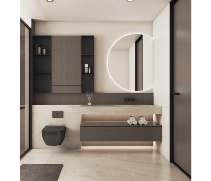 Espejo de baño con luz LED Bruntec Zoni Principal 2