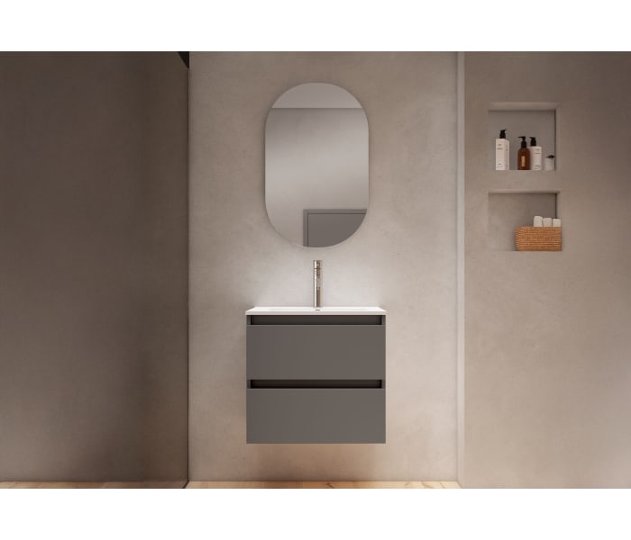 Conjunto mueble de baño fondo reducido 40 cm Viso Nido Principal 2
