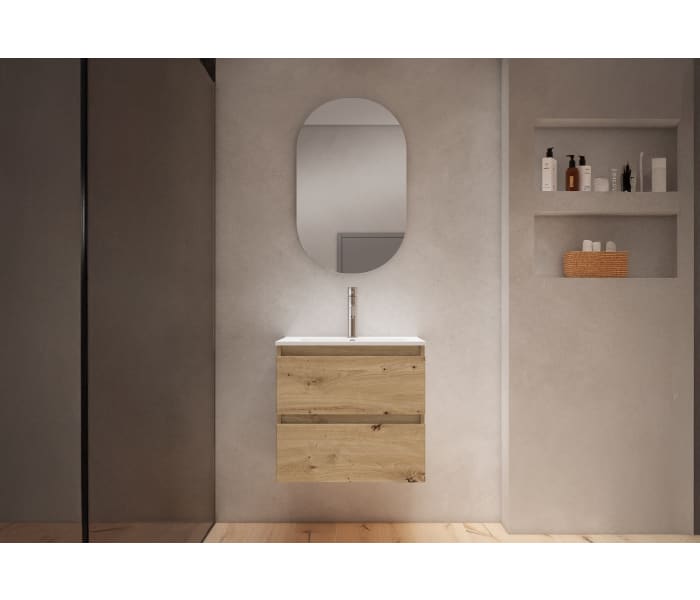 Conjunto mueble de baño fondo reducido 40 cm Viso Nido Principal 0