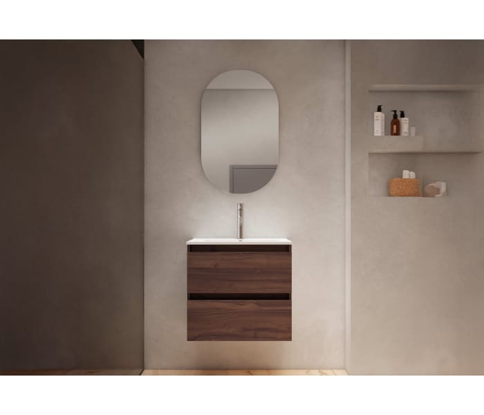 Conjunto mueble de baño fondo reducido 40 cm Viso Nido Principal 3