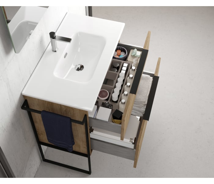 Mueble de baño Coycama Galsaky industrial Detalle 3