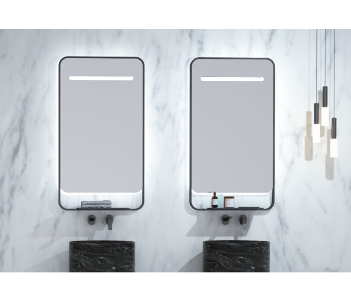 Espejo de baño con luz LED con cargador para móvil Ledimex Concept Principal 0
