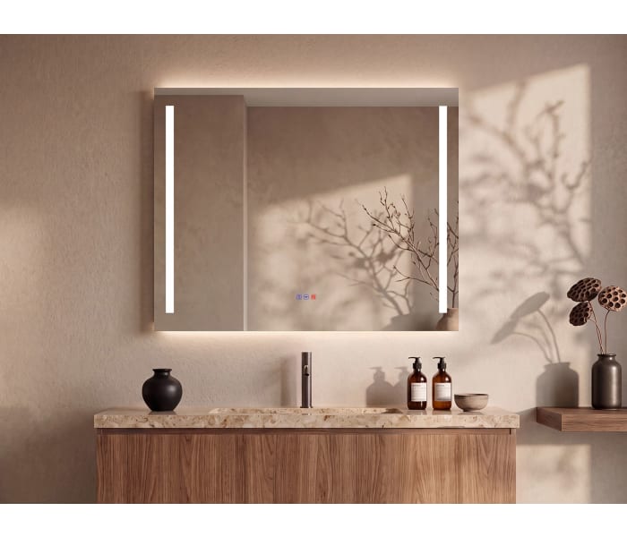 Espejo de baño con luz LED Bruntec Katrina Principal 1