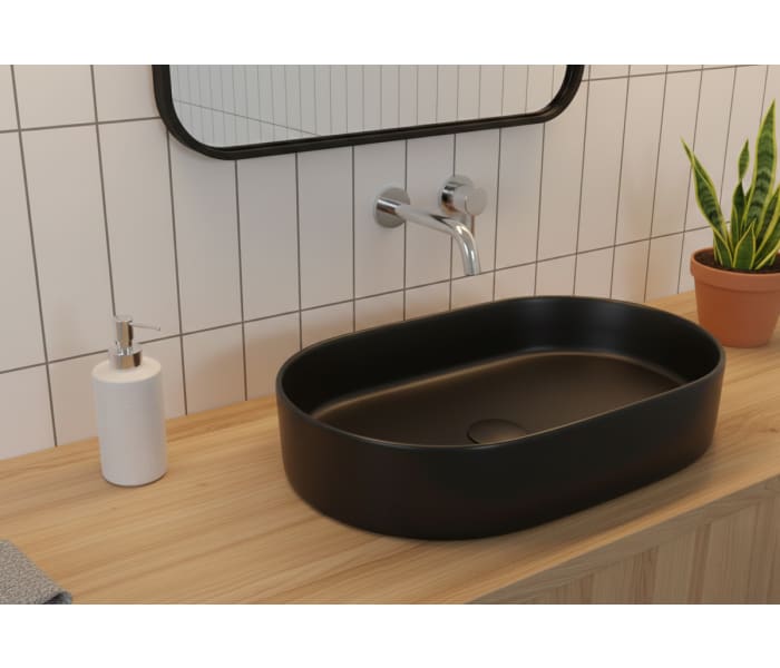 Lavabo sobre encimera Bruntec Verona mate Principal 0