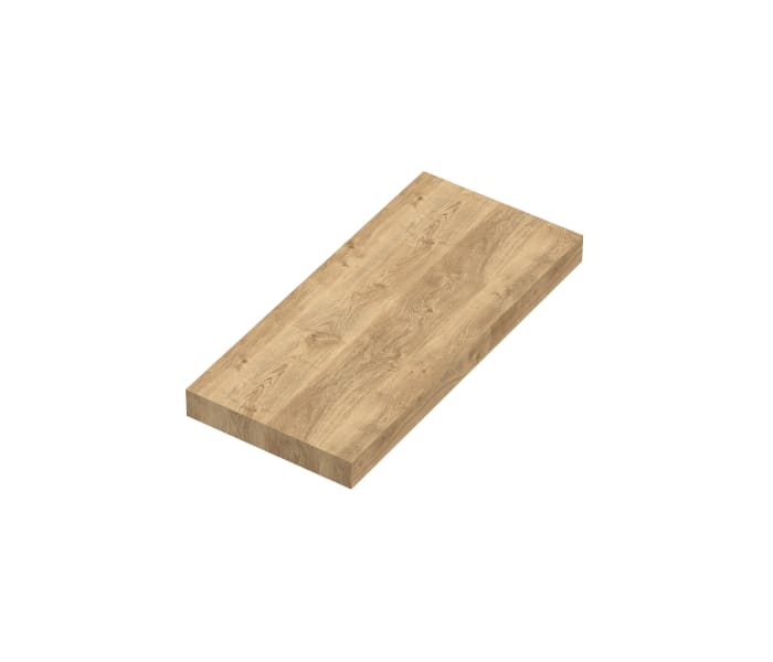 Mueble de baño con encimera de madera Coycama Landes Principal 1