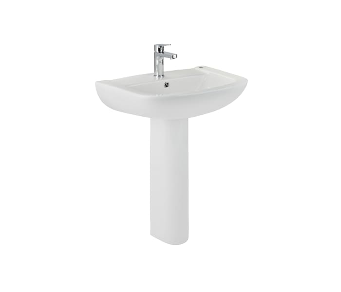 Lavabo con pedestal Nexos Strohm Teka Principal 0