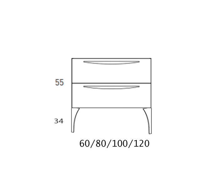 Mueble de baño Visobath Arco Croquis 10