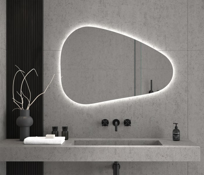 Espejo irregular con luz LED de Eurobath, Arequipa Principal 3