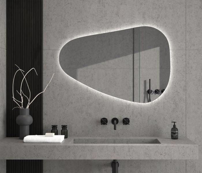 Espejo irregular con luz LED de Eurobath, Arequipa Principal 0