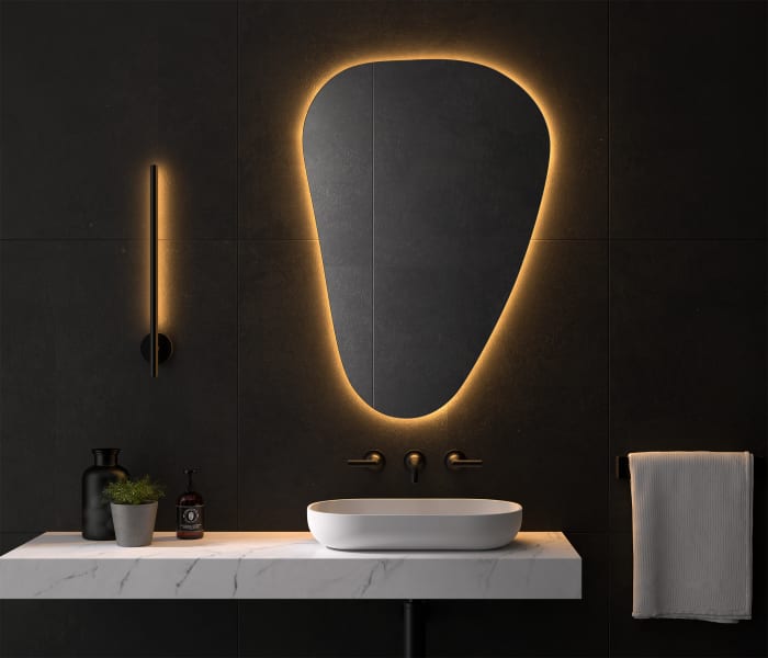 Espejo irregular con luz LED de Eurobath, Arequipa Principal 2
