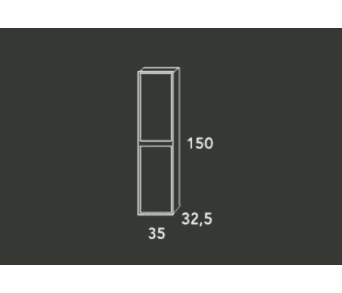 Columna de baño Bruntec Coban Croquis 4