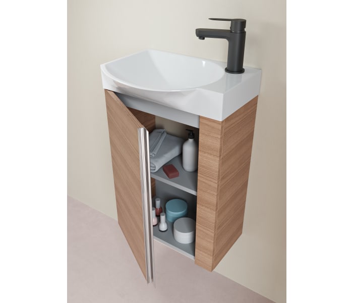 Conjunto mueble de baño fondo reducido 34 cm ELEGANCE Royo