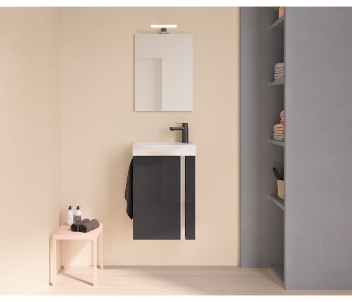 Mueble Lavabo + Lavabo 120 cm MONTADO - Blanco VERONA – Entorno Baño