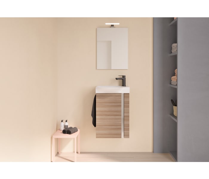 Conjunto completo mueble de baño fondo reducido 34 cm Royo Elegance Principal 4