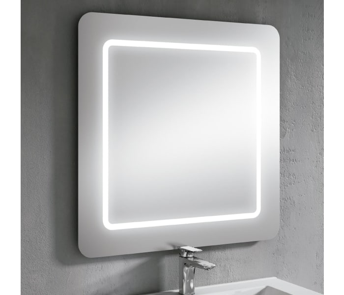 Espejo de baño con luz LED Visobath Frame Principal 0
